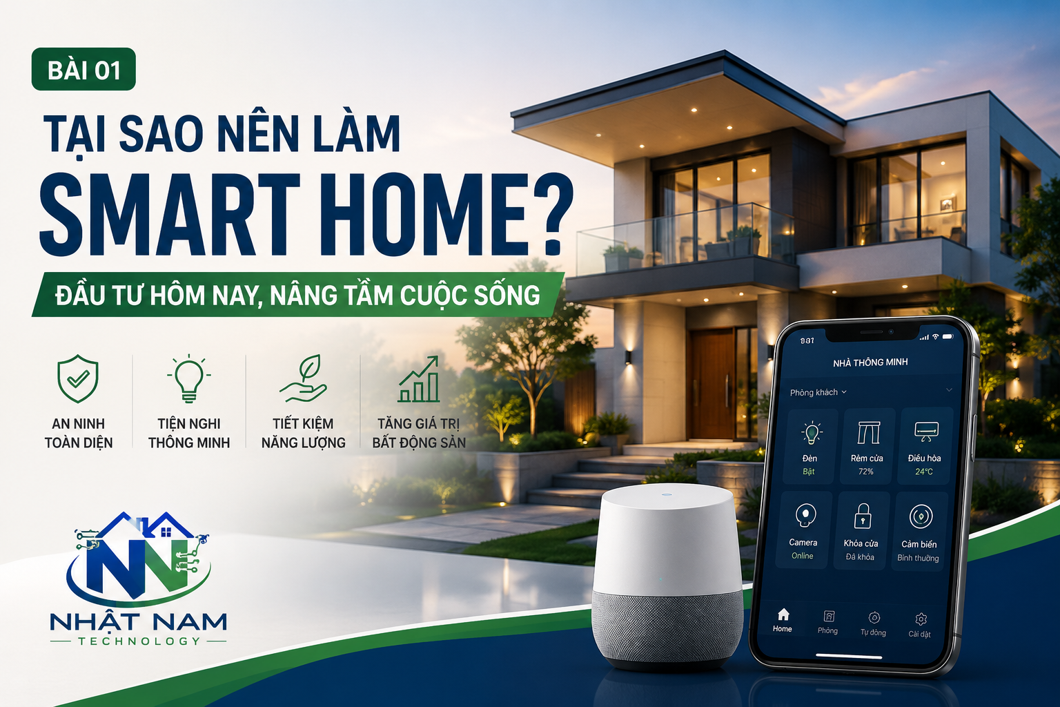 Tại sao nên làm Smart Home